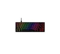 HyperX Alloy Origins 65 - Clavier - rétroéclairé - USB-C - QWERTY - US - commutateur : HyperX Red - noir - pour Xbox One, Xbox One S, Xbox One S