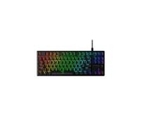 HyperX Alloy Origins Core - Clavier - backlit - USB-C - QWERTY - US - commutateur : HyperX Aqua - noir