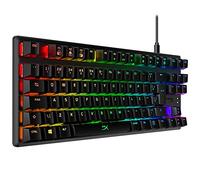HyperX Alloy Origins Core Clavier de Jeu mécanique Tenkeyless Compact, TKL, rétroéclairage LED RVB, Interrupteur Rouge (linéaire), Portugais (BR)