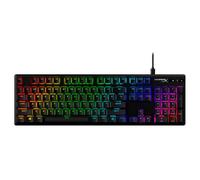 HyperX Alloy Origins PBT-Clavier de jeu mécanique, RGB, Capuchons de touche PBT, RGB, Commutateurs HyperX mécaniques, Compact, Portable, Corps en aluminium résistant, Pied réglable