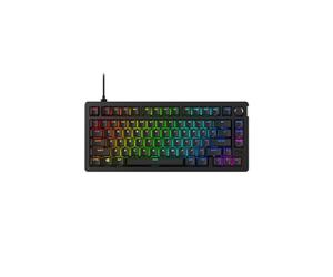 HyperX Alloy Rise 75 - Clavier Gaming mécanique, switches réseau, Hot Swap à Chaud, Format 75%, boîtier magnétique Interchangeable, Noir (QWERTY Espagnol)
