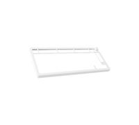 HyperX Alloy Rise 75 Plaque supérieure - Compatible avec Clavier Alloy Rise 75, Plusieurs Couleurs, Installation sans Outils, Aluminium Durable, Blanc