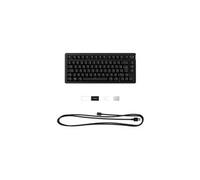 HyperX Alloy Rise - Clavier - 75% - rétroéclairé - USB-C - US - commutateur : HyperX Linear - noir
