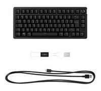 HyperX Alloy Rise - Clavier - 75% - rétroéclairé - USB-C - US - commutateur : HyperX Linear - noir G