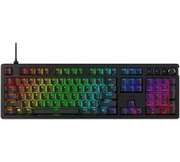 HyperX Alloy Rise - Clavier de jeu mécanique remplaçable à chaud, PC, capteur de lumière ambiante, montage Gasket Mounted, Commutateurs linéaires