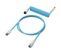 HyperX - Câble USB - 1.37 m - bobiné - blanc, bleu