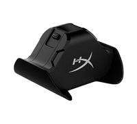HyperX ChargePlay Duo - Station de charge + adaptateur secteur + batterie rechargeable externe 2 x - 1400 mAh - 2 connecteurs de sortie (connecteur