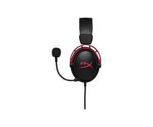 HyperX Cloud Alpha - Casque Gaming Filaire Circum-Aural Noir/Rouge - HP 13-27000Hz, 65 Ohm, Micro Amovible Réduction Bruit, Câble 1.3m + Rallonge 2m