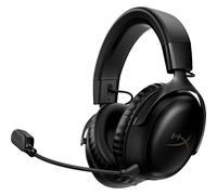 HyperX Cloud III - Casque de Gaming sans fil pour PC, PS5, PS4, jusqu'à 120h de batteries, 2.4GHz Wireless, Mousse à mémoire de forme, 10mm Microphone, Noir