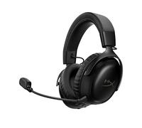 HyperX Cloud III S, Casque Gaming sans Fil, Bluetooth/2,4 GHz, PC/PS5/Xbox, jusqu'à 200h de Batterie, transducteurs 53 mm, DTS, Micro 10 mm, Noir