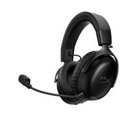 HyperX Cloud III S - Casque de Jeu sans Fil multiplateforme 2,4 GHz Bluetooth - Autonomie jusqu'à 120 Heures - 2,4 GHz - Pilote d'inclinaison de 53 mm - Microphone Amovible de 10 mm - Noir