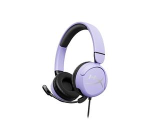 HyperX Cloud Mini Casque Gaming Filaire Enfant 6-12 Ans, Son Immersif Drivers 30 mm, Micro Flip-to-Mute, Volume Limité 85 DB, Jack 3,5 mm Multiplateforme PC PlayStation Xbox Switch Mobile, Lavande