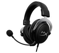 HyperX CloudX Gaming - Micro-casque - circum-aural - filaire - jack 3,5mm - noir, argent - pour Victus by HP Laptop 15, 16; Laptop 14, 15, 17; Pavilion x360 Laptop; Pro 290 G9