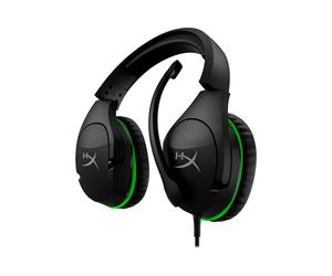 HyperX CloudX Stinger Casque Gaming Xbox Filaire Circum-Aural Noir/Vert, Transducteurs 50mm, Micro Anti-Bruit, 18-23000Hz, 30 Ohm, Câble 1.3m