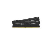 HyperX FURY - DDR4 - kit - 16 Go: 2 x 8 Go - DIMM 288 broches - 3200 MHz / PC4-25600 - CL16 - 1.35 V - mémoire sans tampon - non ECC - noir