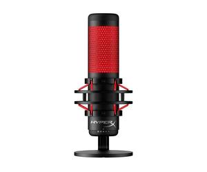 HyperX HX-MICQC-BK QuadCast - Micro Autonome Complet pour les streamers, créateurs de contenu et joueurs Noir
