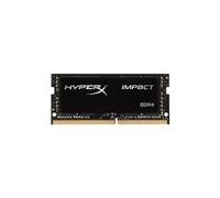HyperX Impact - DDR4 - module - 16 Go - SO DIMM 260 broches - 2666 MHz / PC4-21300 - CL15 - 1.2 V - mémoire sans tampon - non ECC - noir