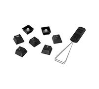 HyperX PBT Keycaps - Jeu de Touches Complet - Double Shot PBT - Disposition Allemande (DE) - 105 - Noir