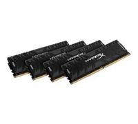 HyperX Predator - DDR4 - kit - 128 Go: 4 x 32 Go - DIMM 288 broches - 2666 MHz / PC4-21300 - CL15 - 1.35 V - mémoire sans tampon - non ECC - noir G