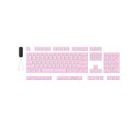 HyperX Pudding Keycaps Lot de 2 touches PBT 112 touches Rose