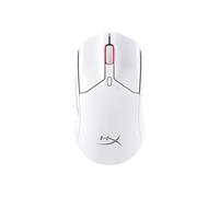 HyperX Pulsefire Haste 2 Mini Wireless, Souris Gaming sans Fil Ultra Légère 59 g, Capteur HyperX 26K Jusqu’à 26 000 DPI, Double Connexion sans Fil 2.4 GHz et Bluetooth, Autonomie Jusqu’à 100h, Blanc