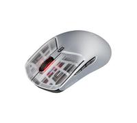 HyperX Pulsefire Haste 2 S - Souris - optique - 6 boutons - sans fil, filaire - 2.4 GHz, Bluetooth 5.1 - argent