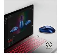 HyperX Pulsefire Haste 2 S - Souris - optique - 6 boutons - sans fil, filaire - 2.4 GHz, Bluetooth 5.1 - marine G