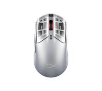 HyperX Pulsefire Haste 2 S - Souris - optique - 6 boutons - sans fil, filaire - 2.4 GHz, Bluetooth 5.1 - argent