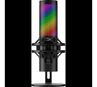 HyperX QuadCast 2 S - Microphone USB Noir, 20-20000Hz, -8dB, Impédance 1 Ohm, LED, Câble 3m, SNR 90dB, Compatible Windows, macOS