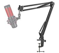 HyperX Quadcast Bras Micro - Support Microphone, Pied Micro Bureau pour Hyperx Quadcast S SoloCast, Perche Micro Blue Yeti, Elgato Wave, FIFINE USB XLR, Razer Micro avec Vis 3/8" à 5/8"par YOUSHARES