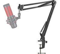 HyperX Quadcast Bras Micro-Support Microphone,Pied Micro Bureau pour Hyperx Quadcast S SoloCast,Perche Micro Blue Yeti,Elgato Wave,FIFINE USB XLR,Razer Micro avec Vis 3/8"" à 5/8""par