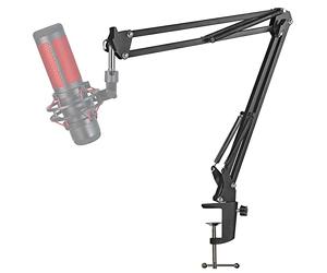 HyperX Quadcast Bras Micro - Support Microphone, Pied Micro Bureau pour Hyperx Quadcast S SoloCast, Perche Micro Blue Yeti, Elgato Wave, FIFINE USB XLR, Razer Micro avec Vis 3/8" à 5/8"par YOUSHARES