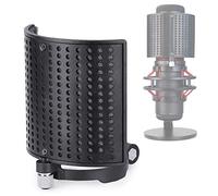 HyperX QuadCast Filtre anti-pop pour microphone - Panneau métallique en maille en mousse à trois couches pour micro compatible avec HyperX QuadCast S Mic de YOUSHARES