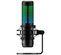 HyperX QuadCast S - Microphone - USB - gris, noir - pour Victus by HP Laptop 15, 16; Laptop 14, 15, 17; Pavilion x360 Laptop; Pro 290 G9