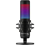 HyperX QuadCast S - Microphone - USB - gris, noir - pour Victus by HP Laptop 15, 16; Laptop 14, 15, 17; Pavilion x360 Laptop; Pro 290 G9