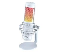 HyperX QuadCast S - Microphone - USB, prise jack de 3,5 mm - blanc - pour Victus by HP Laptop 15, 16; Laptop 14, 15, 17; Pavilion x360 Laptop; Pro 290 G9