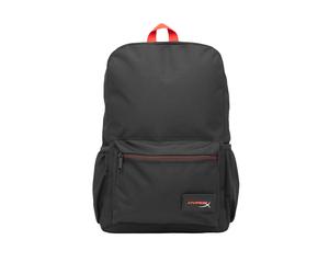 HyperX Sac à dos Delta Noir/Rouge 16.1" Polyester 600D Recyclé Résistant à l'eau - Dimensions 438x298x124mm - Volume 17.8L - Référence 8C524AA