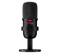 HyperX SoloCast - Microphone de jeu USB à condensateur, pour PC, PS4 et Mac, Désactivation du micro par pression, Diagramme polaire cardioïde, Gaming, Streaming, Podcasts, Twitch, YouTube, Discord