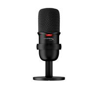 HyperX SoloCast - Microphone de jeu USB à condensateur, pour PC, PS4 et Mac, Désactivation du micro par pression, Diagramme polaire cardioïde, Gaming, Streaming, Podcasts, Twitch, YouTube, Discord