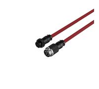 HyperX - Câble USB - 1.37 m - bobiné - noir, rouge