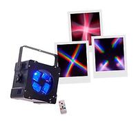 Jeu de lumière - Ibiza Light HYPNO40-LED - EFFET DE LUMIERE PSYCHEDELIQUE 4 LED CREE 4-EN-1 DE 10W RGBW