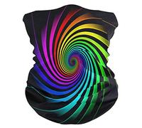 Hypnose Rainbow Bandana 26X30Cm Ultra-Douce Headwrap Unisexe Protection du Visage pour Extérieur Jogging Randonnée