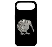 Hypnotic OP Art Kiwi Spirale Coque pour iPhone Air