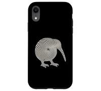 Hypnotic OP Art Kiwi Spirale Coque pour iPhone XR