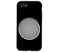 Hypnotic Spirale Trippy Spirale Blanc Spirale Hypnose Coque pour iPhone SE (2020) / 7/8