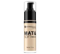 Bell Hypoallergenic Mat&Soft fond de teint léger matifiant teinte 04 Golden Beige 30 ml