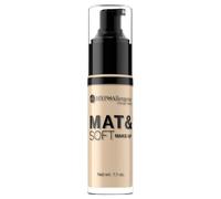HYPOAllergenic Maquillage-du-visage FoundationMat & Soft Make-Up 04 Golden Beige 30 g