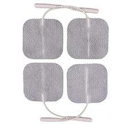 HYPOALLERGÉNIQUE TENS ÉLECTRODES POUR LA PEAU SENSIBLE Ensemble de 4 soins de Healthcare World bleu-Gel TENS Pads