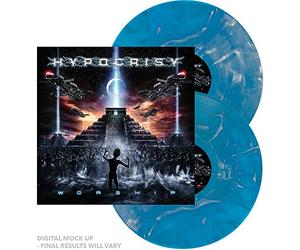Hypocrisy - Worship (IEX) (Blue & White Marble) [VINYL]