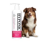 HYPONIC Shampooing Hypoallergénique Premium Natural Therapy pour Chien - Désodorisant, Bonne Odeur, Peau Sensible, Démêlant Rose Fleur de Coton (Toutes Races, 10,1 oz)